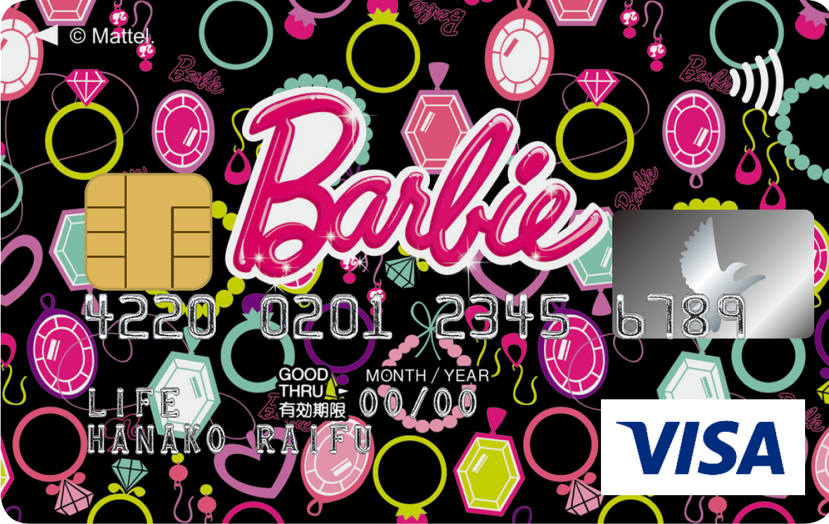 Barbie カード（ジュエリー）