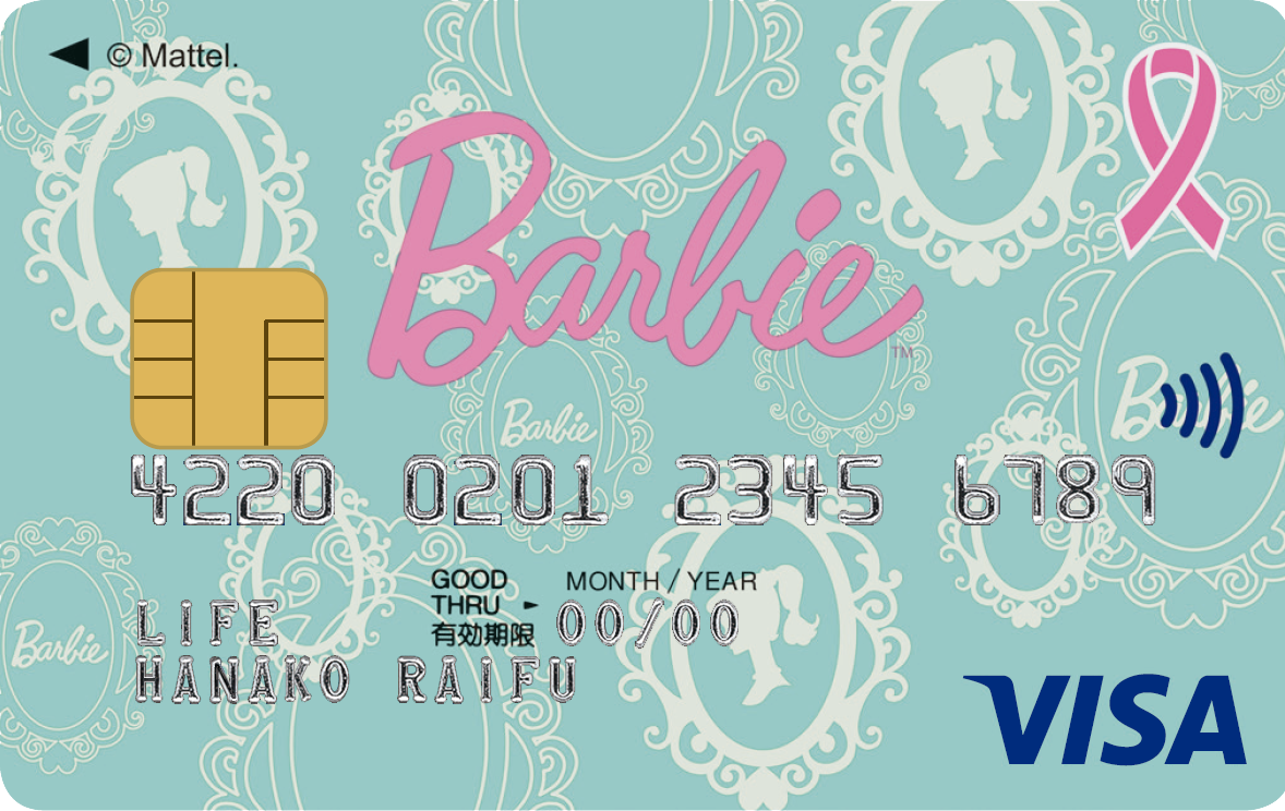 Barbie カード（ピンクリボン）